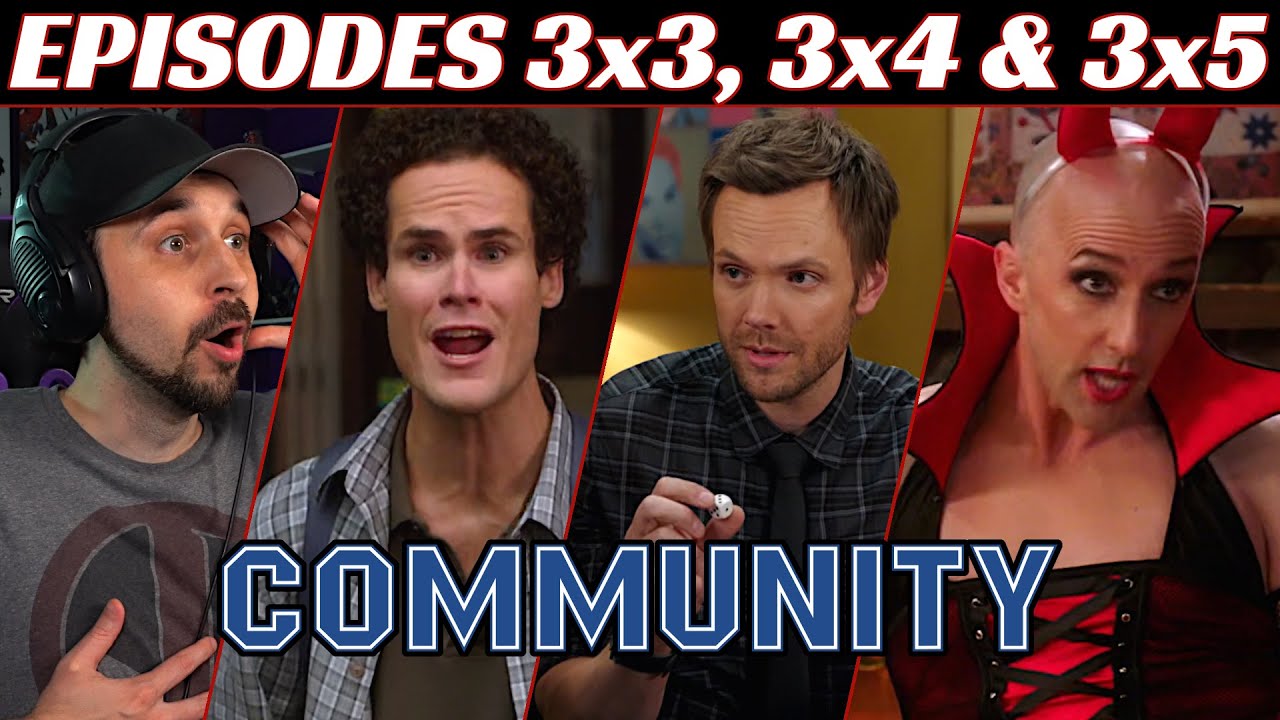Download COMMUNITY REACTION | Episodes 3x3, 3x4, & 3x5