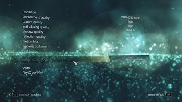 How To Disable PhysX Particles In Assassin
