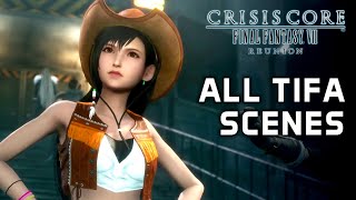 All Cowgirl Tifa Scenes ★ Crisis Core: Final Fantasy 7 Reunion 【PC / 4K】