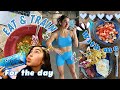 EAT & TRAIN WITH ME For The Day! | mindful eating + full leg day