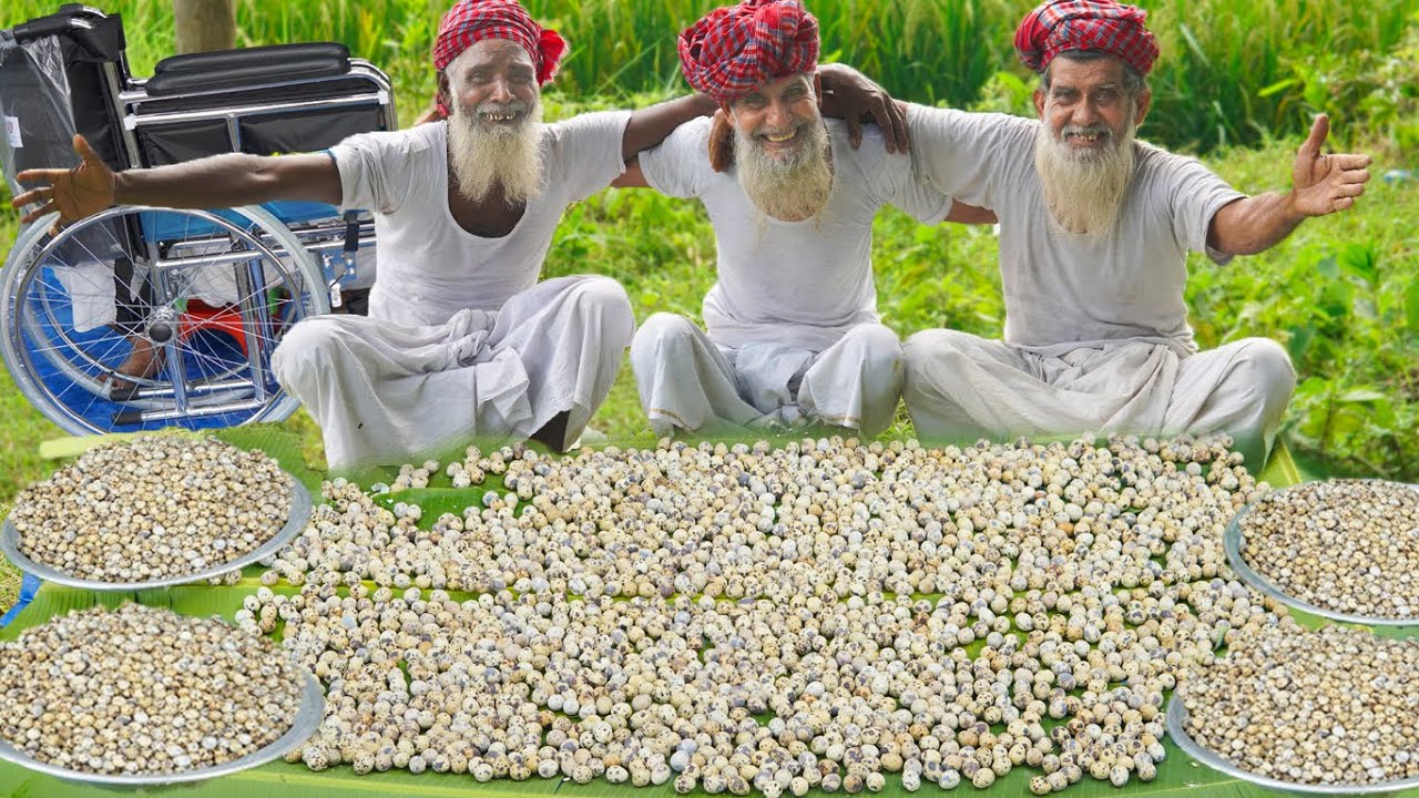 2000 Quail Eggs Khichdi Recipe For Autistic, Old Age, Poor & Disabled People Of Village Community