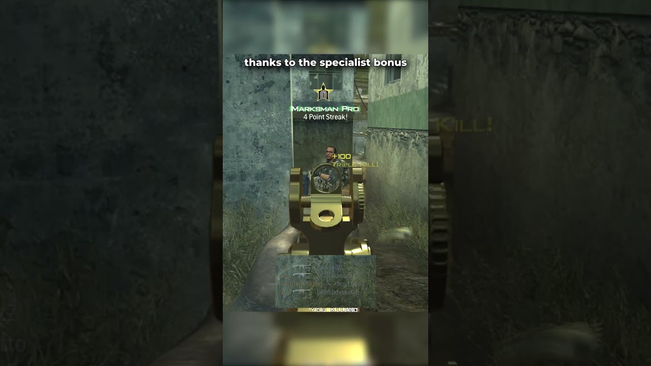 Iconic Weapons in Cod Part 1 🤯 #callofduty #nostalgia