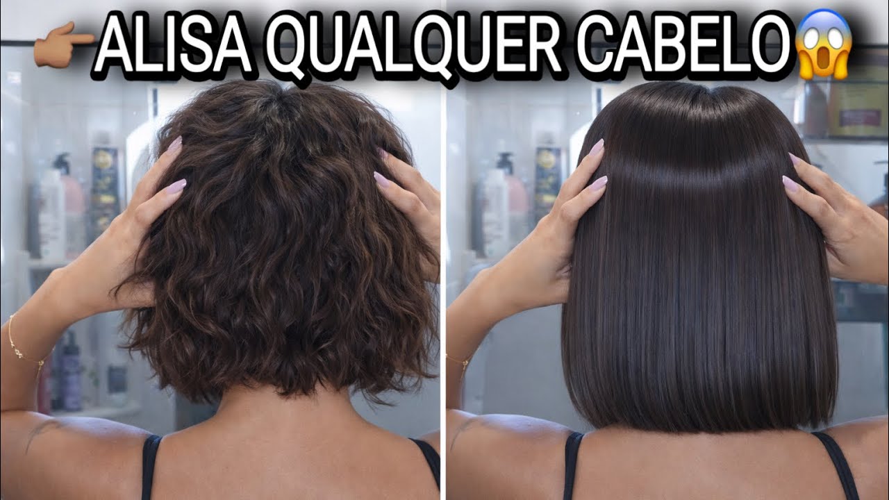 Cabelo Difícil de Alisar ? Essa progressiva ALISA MUITO qualquer cabelo