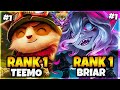 When the rank 1 briar and rank 1 teemo manco1 take over the server