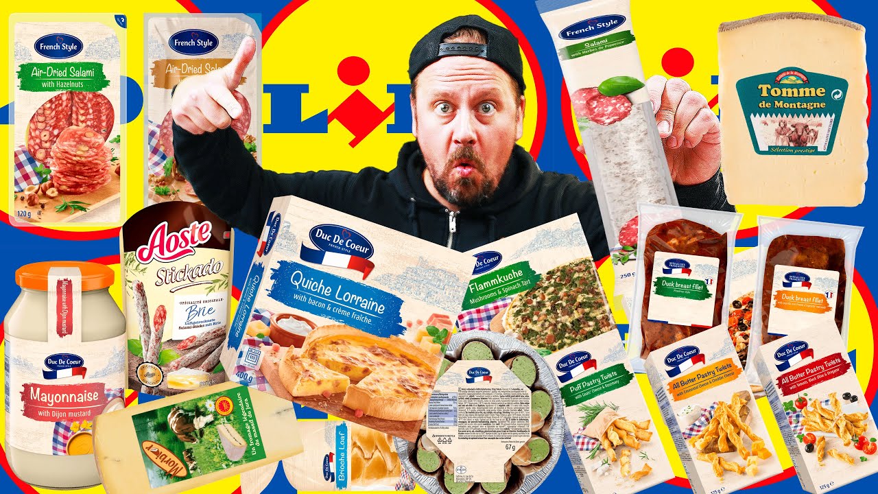 Maistelin LIDL KAIKKI Ranskalaiset Tuotteet ja YLLÄTYIN! (SUOLAISET) 🍖