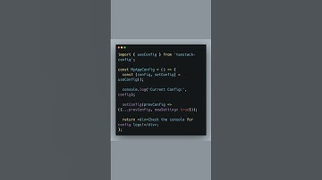 Master Debugging with TanStack Config #Debugging