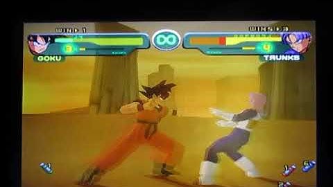 Dragon Ball Z Budokai(Gamecube)-Goku vs Trunks III