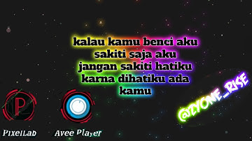 cara membuat qoutes kelap kelip di avee player