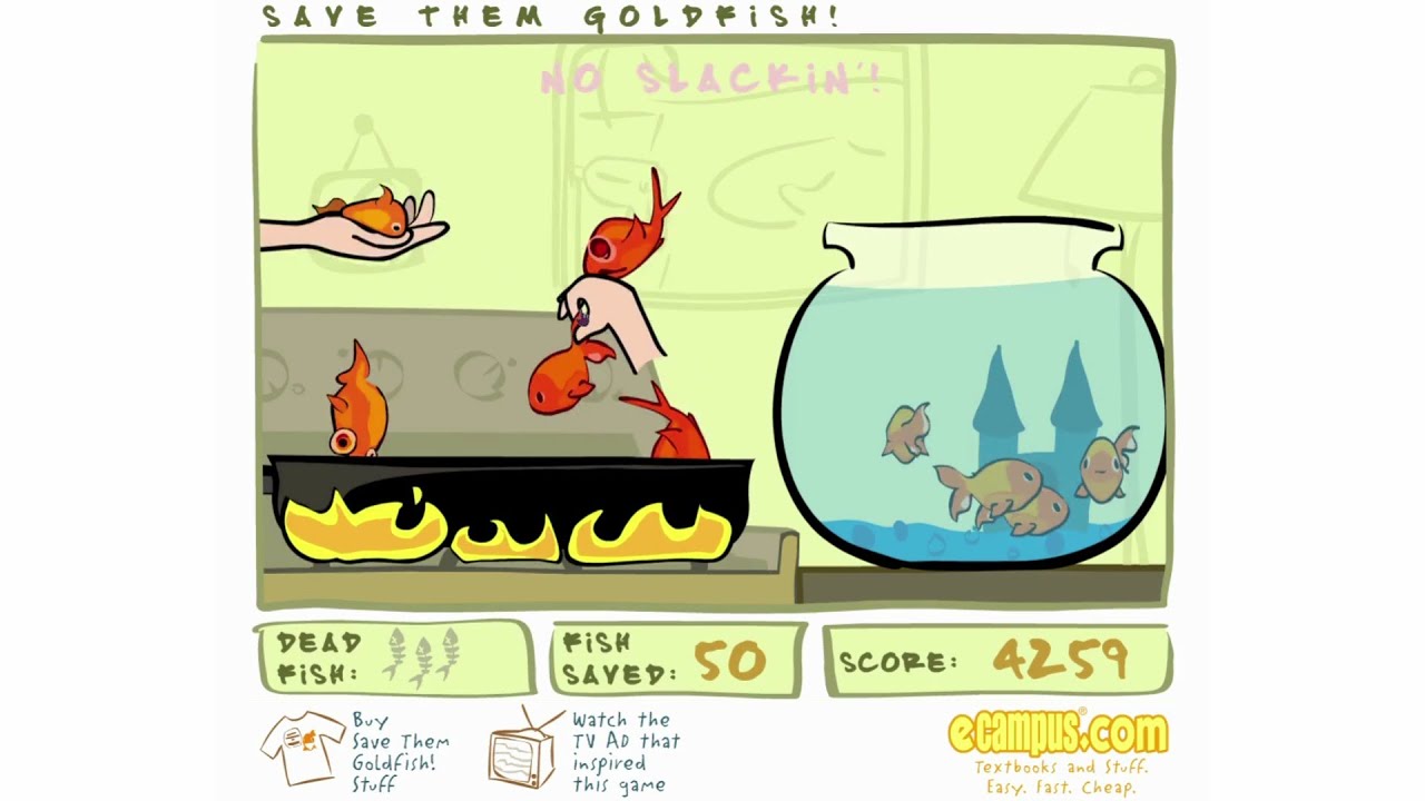 Y8 Game l เกม Save Them Goldfish มาช่วยปลาทองจากคนชั่วกันเถอะ - YouTube