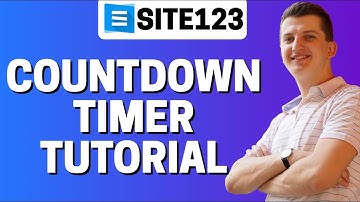 How To Add Countdown Timer In Site123