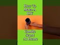 DIY Candle Stand at Home #shorts