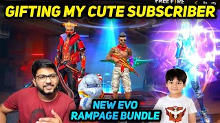 Gifting Rampage Ascension Legendary Bundle To Our Subscriber - Free Fire Telugu - MBG ARMY