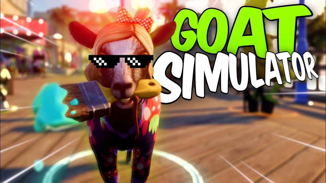 I am Became Goat 🐐🤣 | Goat simulator - YouTube