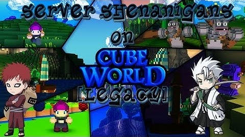 Server Shenanigans in Cube World Legacy] Ep1