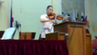 violin solo jesus paid it all