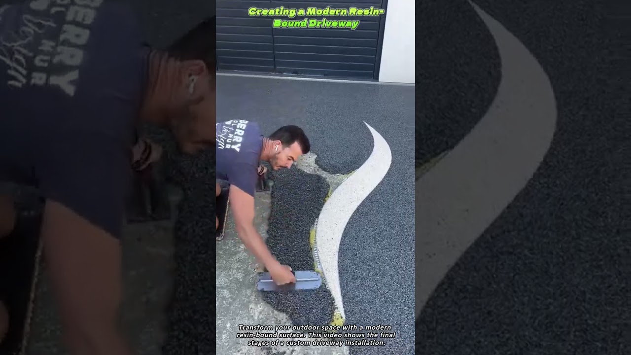 Creating a Modern Resin Bound Driveway