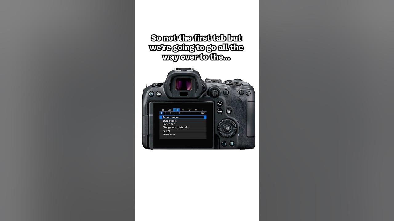 Canon r6 release shutter without lens canonr6 canon youtube