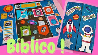 How to make a LAPBOOK - Solar System 🚀🌎