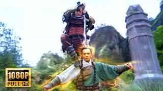 【MULTI SUB】武士偷襲少林和尚，不料和尚會鐵頭功，刀槍不入將武士刀震斷| HD1080 |#電影#功夫#武俠#kungfu