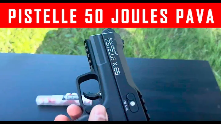 Destructive Power of PAVA Ball  500+FPS  50+ Joules Of The  Pistelle X-68