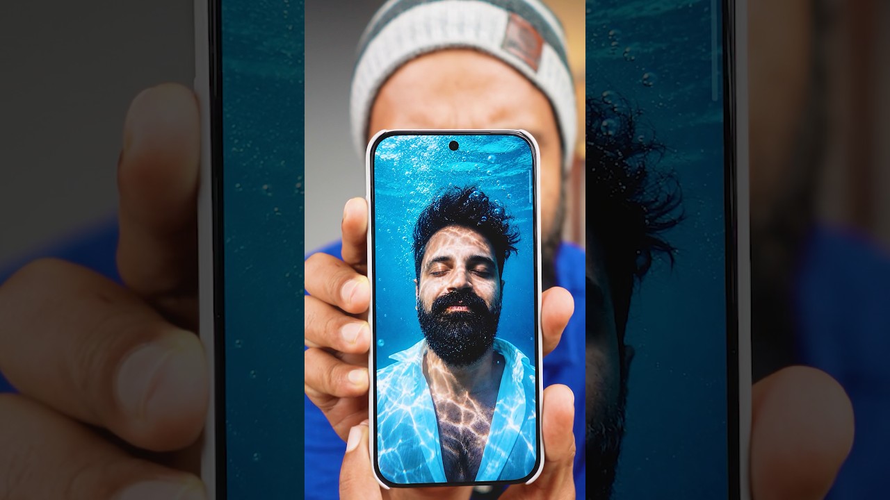 Amazing Underwater Wallpaper Trick!