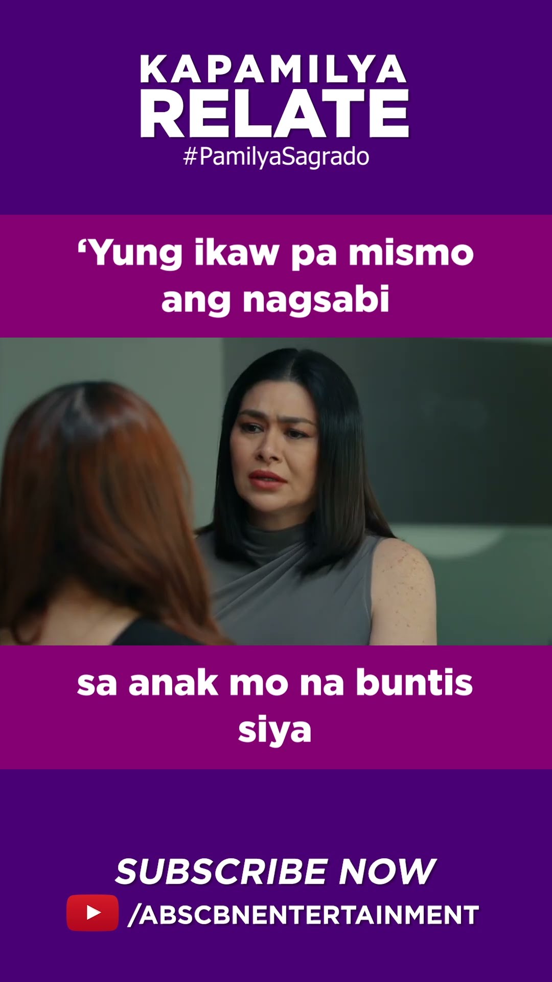 ‘Yung ikaw pa mismo ang nagsabi sa anak mo na buntis siya | Kapamilya Shorts