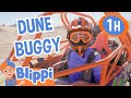 Blippi Goes So Fast In Dune Buggys 🏎️| Blippi Learns Something New | Learning Videos for Kids 🔵🟠