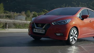 The new Nissan Micra featuring Intelligent Trace Control