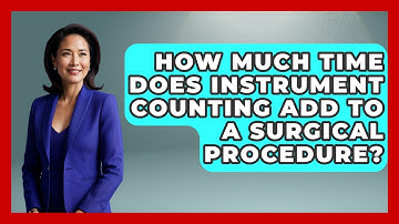 How Much Time Does Instrument Counting Add To A Surgical Procedure? - The Operating Table