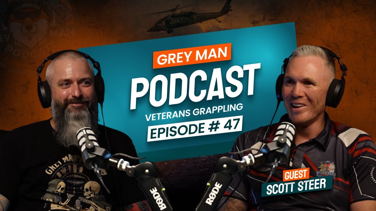 Episode 47 | Veterans Grappling: Why Combat Sports Save Veterans – Scott Steer