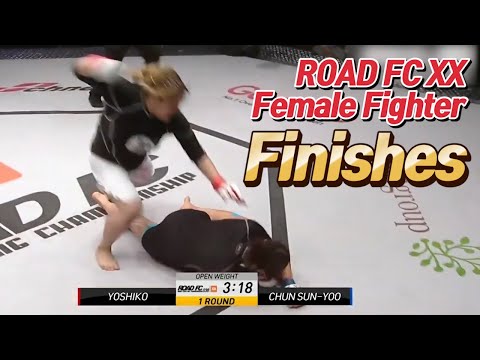 <strong>Road</strong> FC <strong>Female</strong> Fighter Finishes / <strong>ROAD</strong> FC XX 파이터 피니시 모음.zip