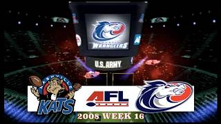 AFL REDUX 2008 Season Week 16 - Nashville Kats (11-4) @ Austin Wranglers (7-8)