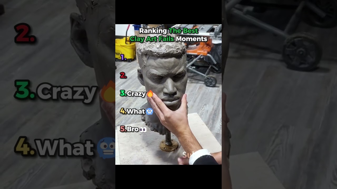 Ranking The Best Clay Art Fails Moments...🥶