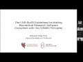 SciCodes Meeting 2023-04-20: The FAIR-BioRS Guidelines