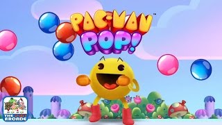 Pac-Man Pop!: Bubble Shooter - Rainbow Bubbles And Spikey Obstacles (iOS/iPad Gameplay) screenshot 5