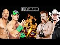 John Cena, The Rock vs Sheamus, JBL Full TAG TEAM MATCH 2K26. 1080p