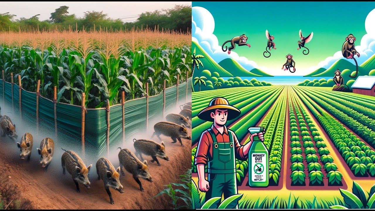 Monkey-Wild Animal like Wild Boar Repellent Product by Pestosys LLP