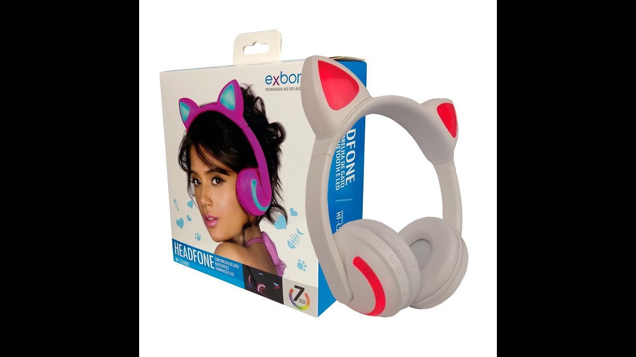 Fone de Ouvido Orelha de Gatinho Bluetooth EJ-048 - H' Maston - Fones de  Ouvido - Eletrônicos | China Fair