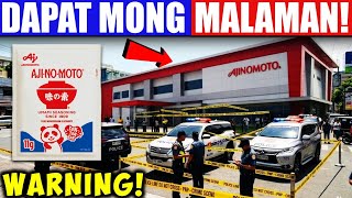 MASAMA SA KALUSUGAN? Ang Lihim at Kasaysayan ng Ajinomoto!