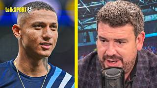 Alex Crook REVEALS LATEST on Richarlison LEAVING Tottenham!