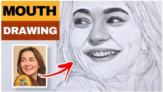 Drawing Realistic Mouth & Teeth - Fix this to make your drawing Realistic