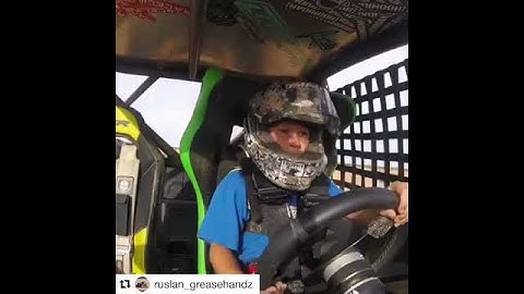 Insane 10 year old Jumps the glamis canal in @#SXS RZR