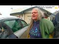 Racist Karen Runs From the Cops