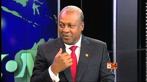 Ghanaian President John Dramani Mahama Exclusive VOA Interview