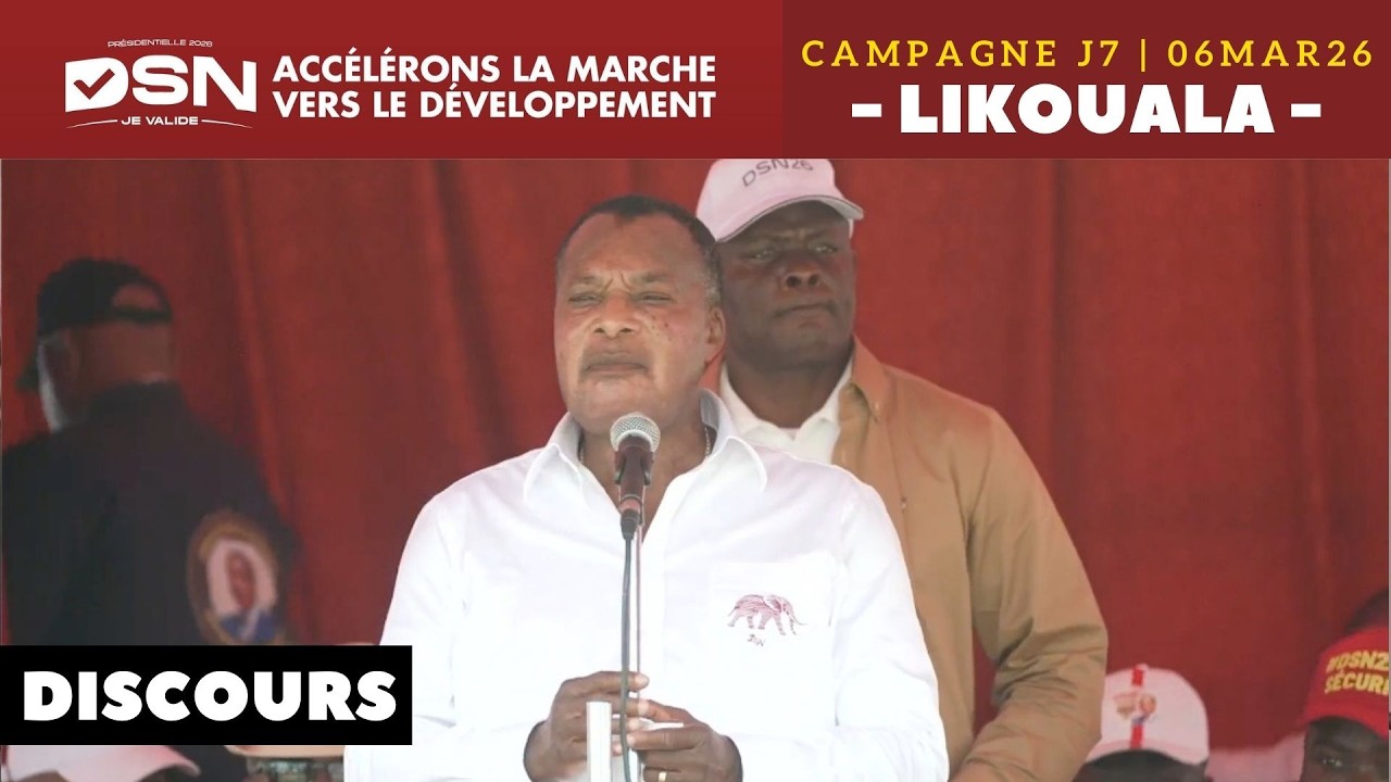 LIKOUALA EN FORCE ! Discours puissant du Président Denis Sassou-Nguesso devant une foule immense 🇨🇬