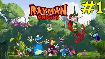 Rayman Origins Walkthrough Part 1 It