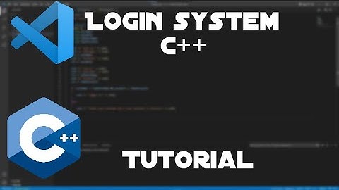 C++ Login System Tutorial