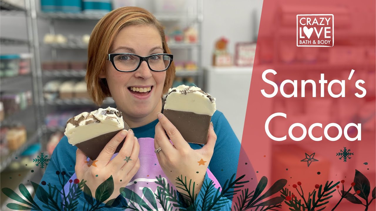 SANTA'S COCOA SOAP Christmas Soap Release Crazy Love Bath and Body