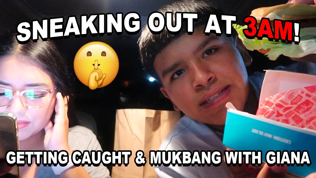 SNEAKING OUT at 3AM, & GETTING CAUGHT!!