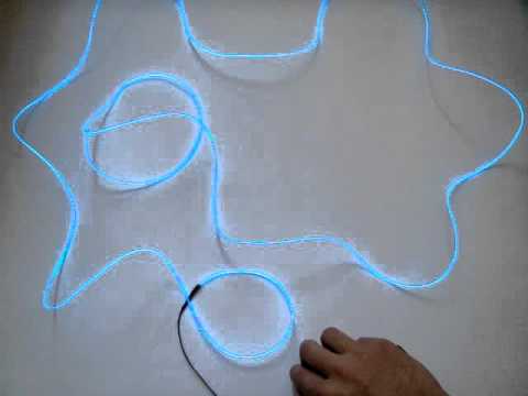 3M 12V Motor Car EL wire strip Neon Lights #1: hqdefault 3M 12V Motor Car EL wire strip Neon Lights #1: hqdefault